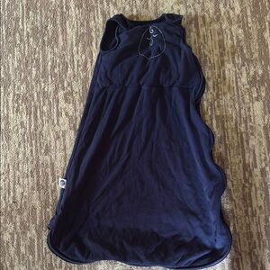 Navy Blue Baby Sleep Sack nested bean L